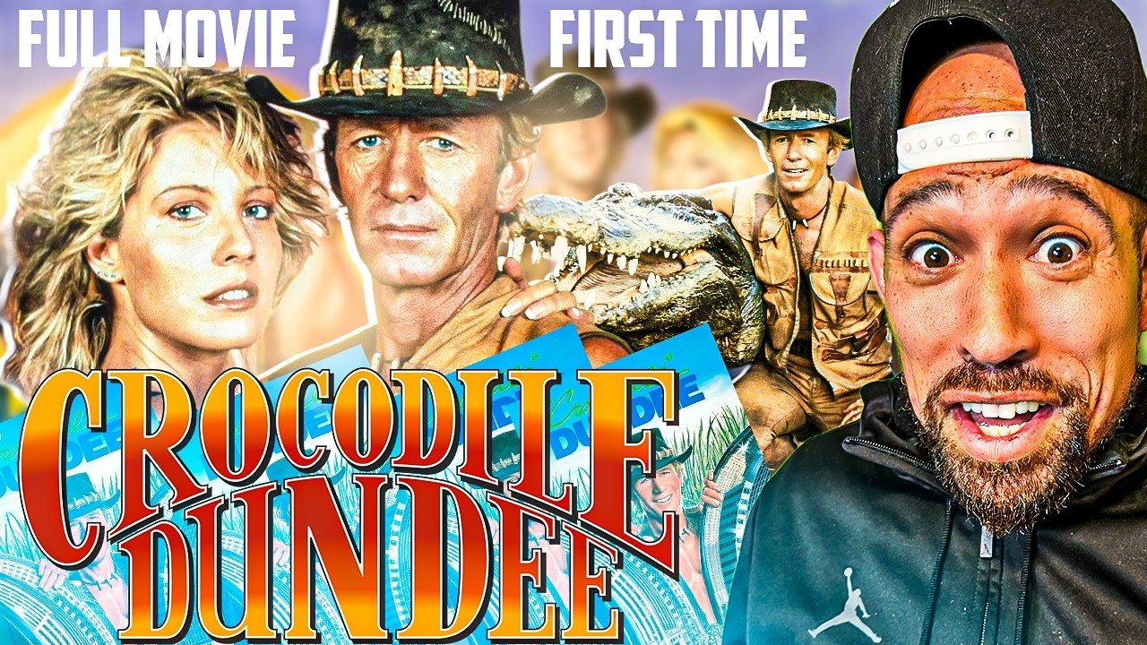 I Finally Watched CROCODILE DUNDEE! This movie is SO BASED, I'm in LOVE hahahaha.....