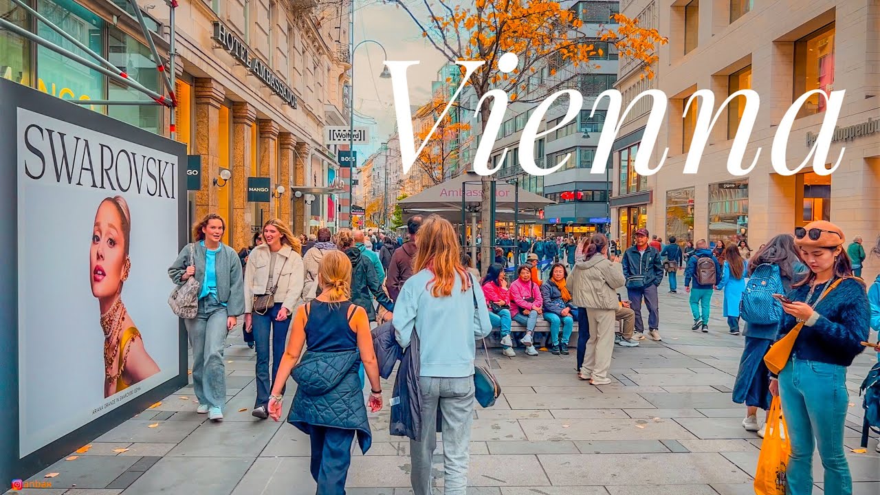 Autumn in Vienna 🍂 | Stunning 4K Walking Tour