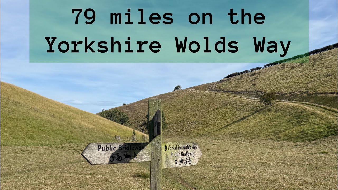 Hiking the Yorkshire Wolds Way - 79 miles from Hessle to Filey