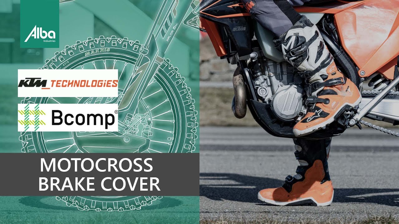 Co-developed by Alba Motocross brake cover wins JEC Innovation Award