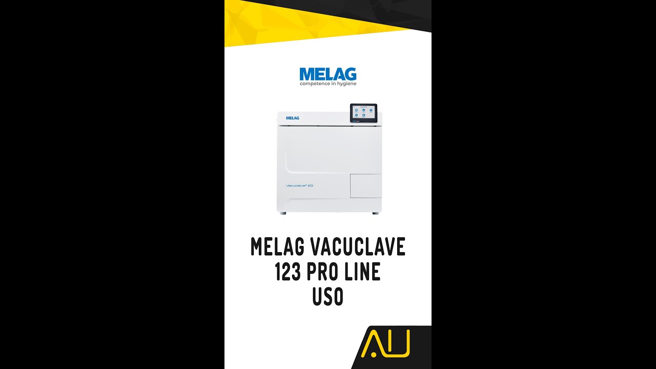 Autoclave Vacuclave 123 de MELAG - Manual de uso #autoclave #esterilización