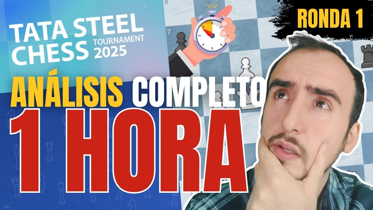 TATA STEEL: TODAS las CLAVES de LAS PARTIDAS del TORNEO MÁS IMPORTANTE del AÑO | RONDA 1