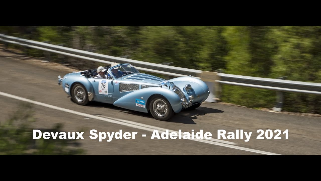 Devaux Spyder on the Adelaide Rally Tour