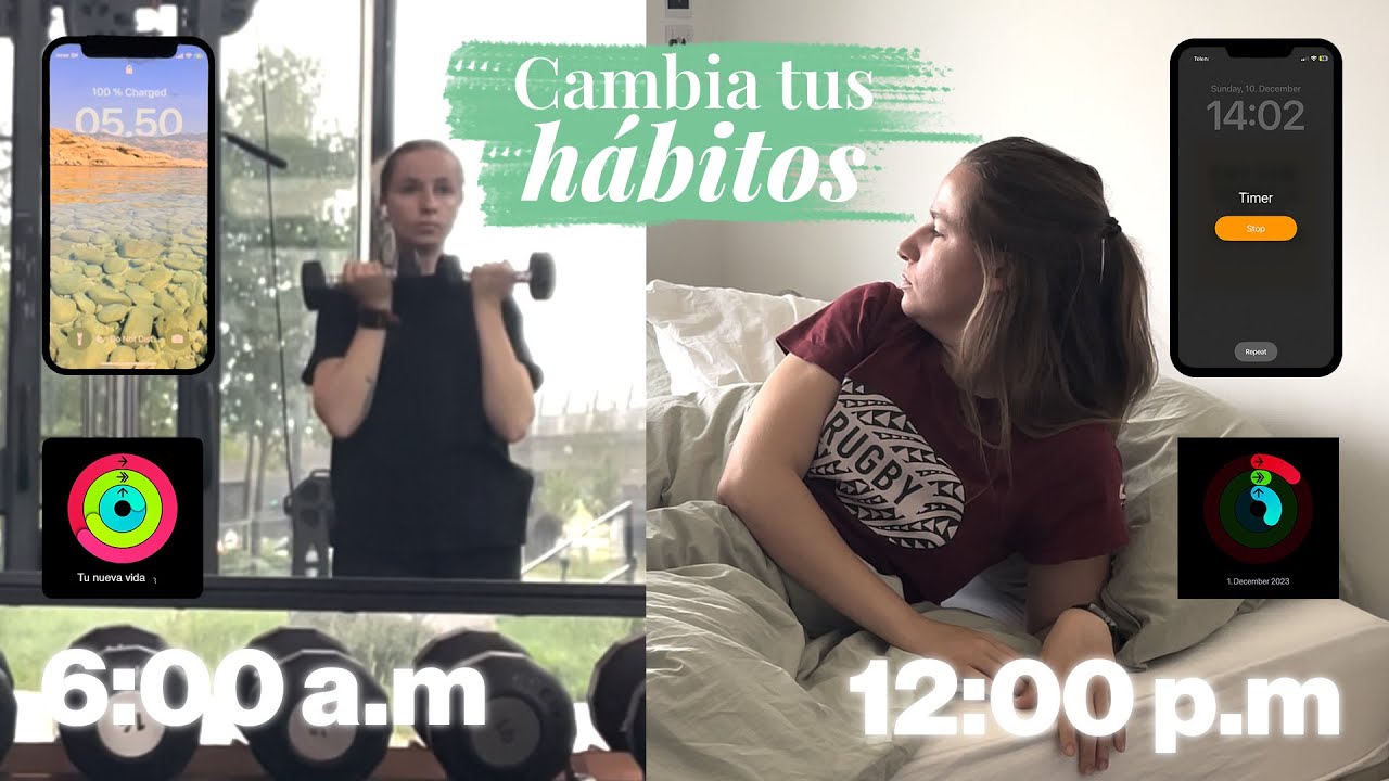 6AM. Levántate pronto por las mañanas ⏰ y crear una RUTINA que te funcione 💪🏼 ✨