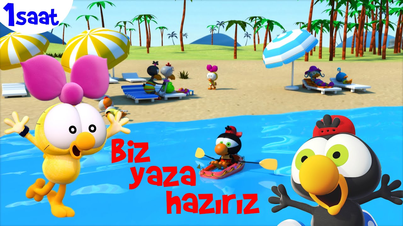 60 Dakika Türkçe ÇİZGİ FİLM 🤩⛱🥽🌞#71 - Biz Yaza Hazırız 🤩⛱🥽🌞 | TRT Çocuk - Disney Channel