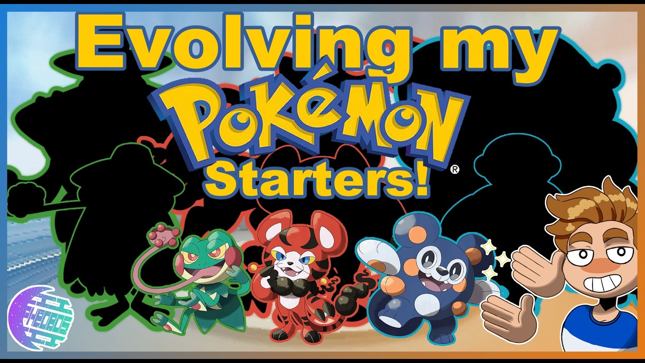 Making evolutions for my new starter pokemon! -Yeonjo region pokedex