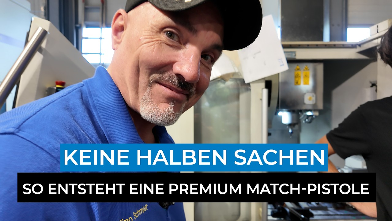 Keine Halben Sachen - So entsteht eine Premium Matchpistole - Tino Schmidt bei STP Prommersberger