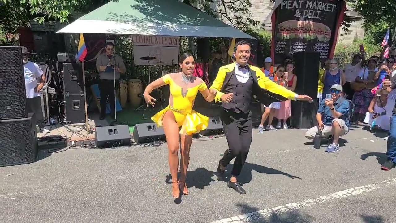 Brandon y Viviana de Cali .En Nueva York