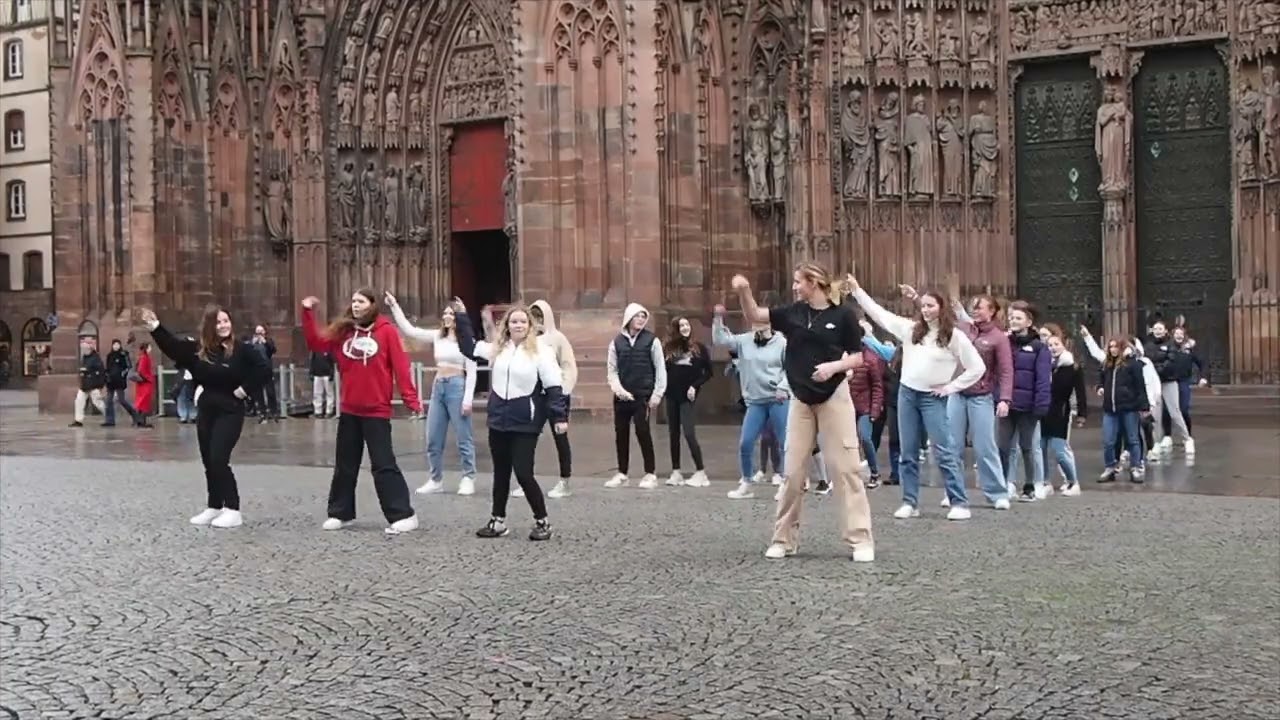 Flash Mob -  Strasbourg - MFR Les 4 Vents Ramonchamp