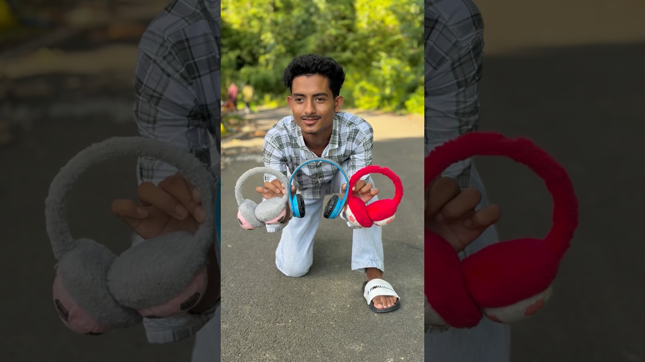 Mini Bluetooth Headphones Vs Colouring Earmuffs Unboxing |