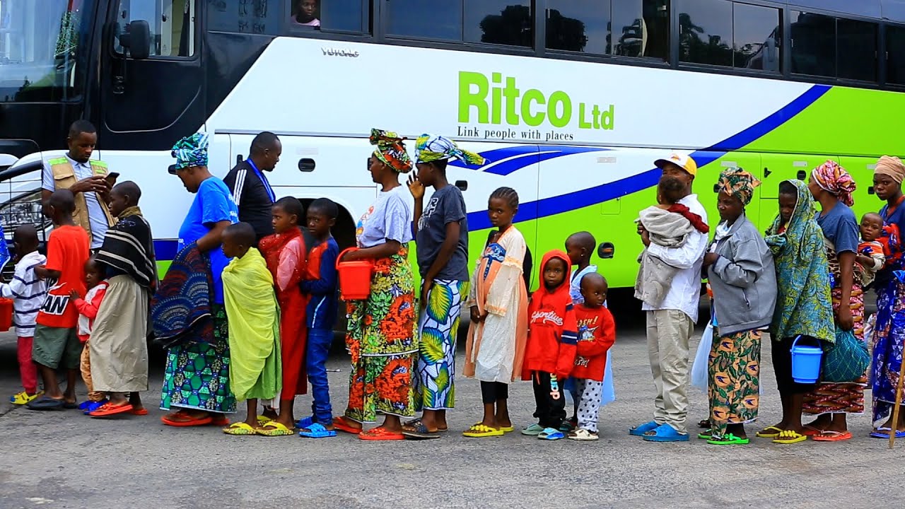 Rubavu : Abiganje mo Abagore n’Abana 377 batahutse bavuye muri Congo