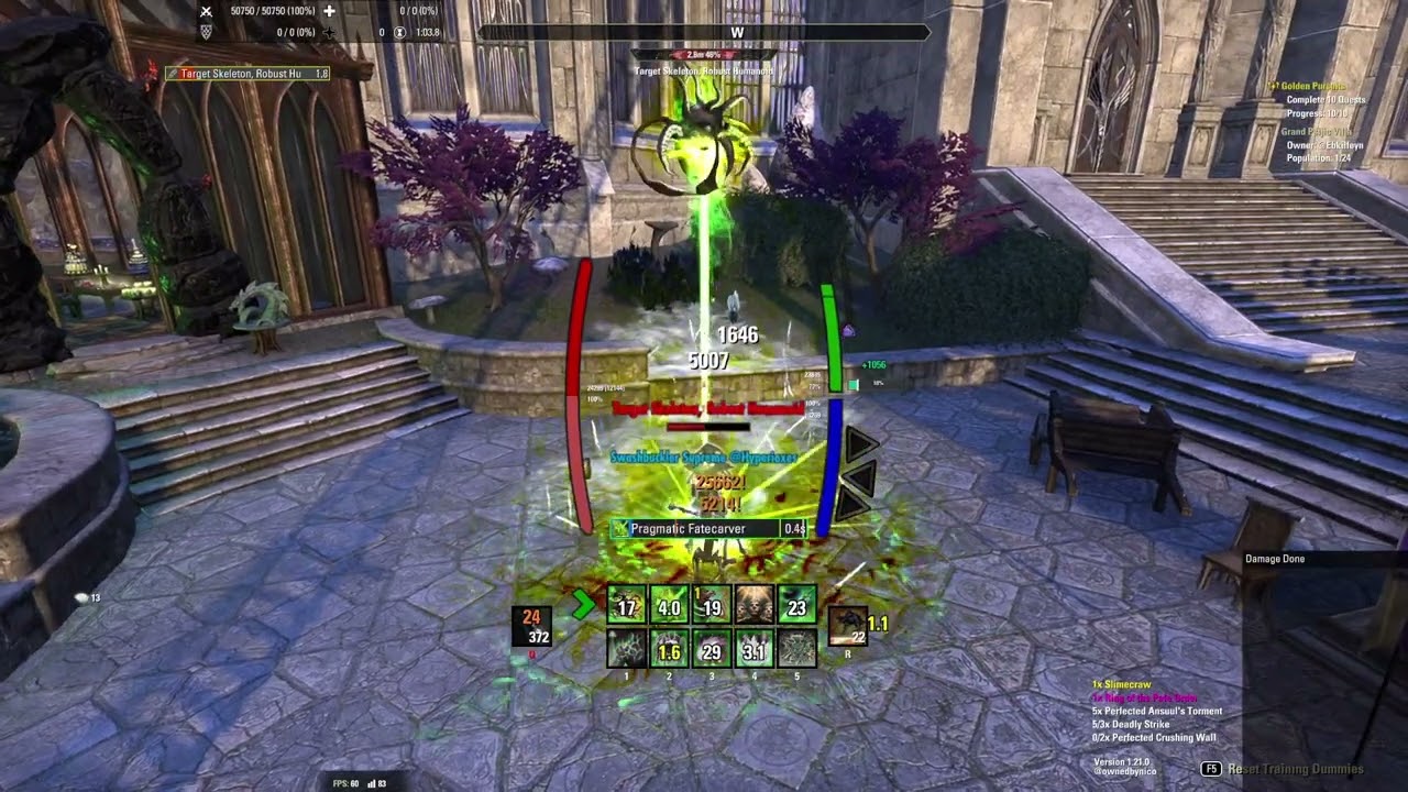 Stamina Arcanist Solo Build - 51.6k DPS (Tanky setup)