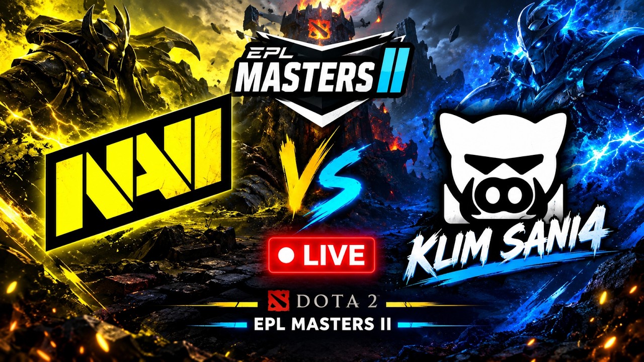NAVI vs Klim Sani4 | Live | DOTA 2