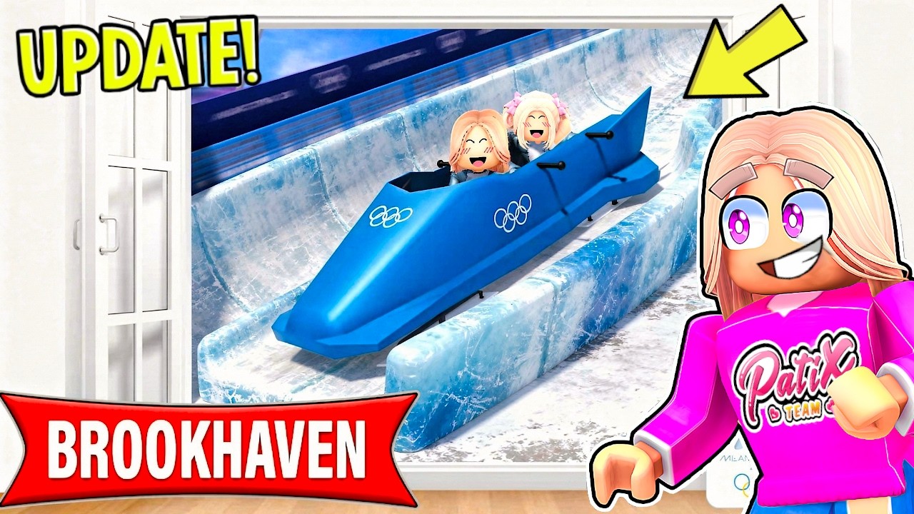 NAJNOWSZY UPDATE BROOKHAVEN! BOBSLEJ i NOWY AWATAR! 😃