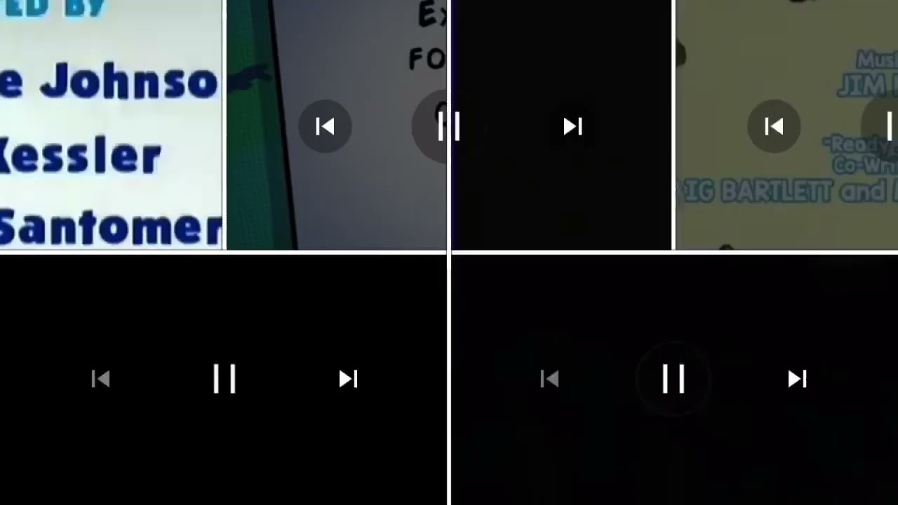 Blue’s Clues, Caillou, HM, HE, Let’s Go Luna, Lunar Jim and Ready Jet Go Credits Remix