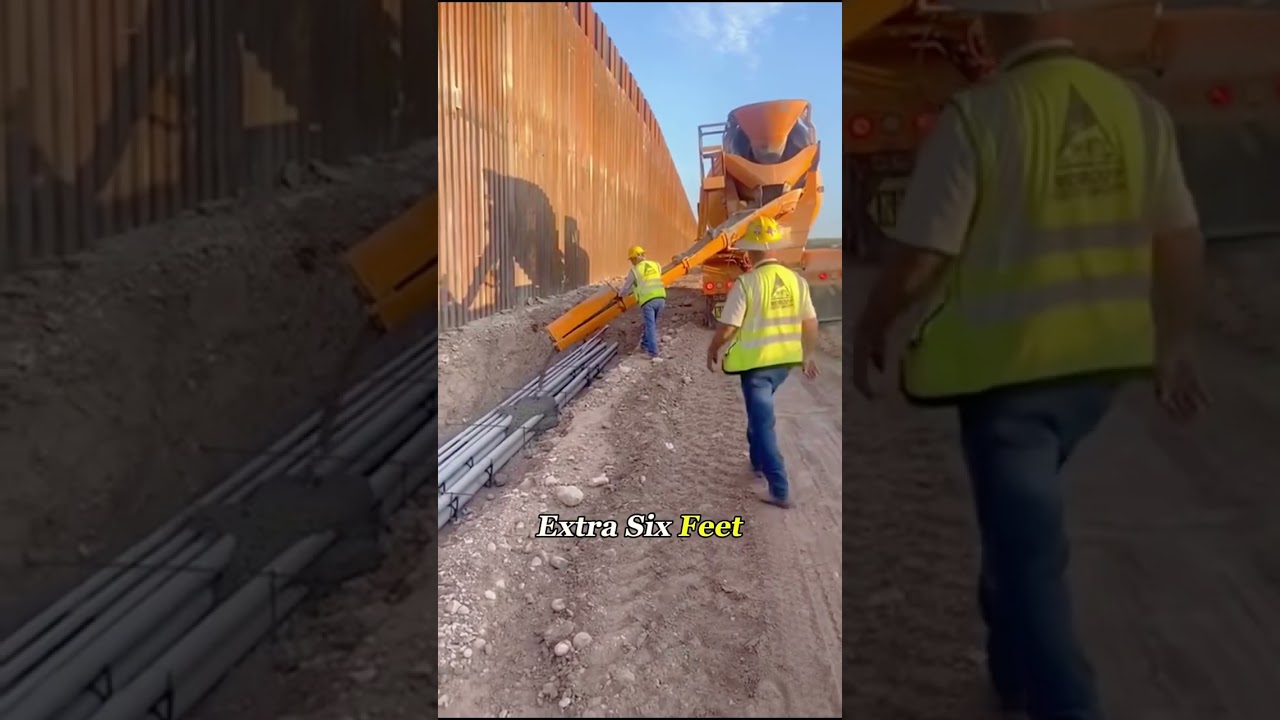One Layer of Black Paint Proved Trump&rsquo;s Genius#knowledge #trumpwall #didyouknow #construction
