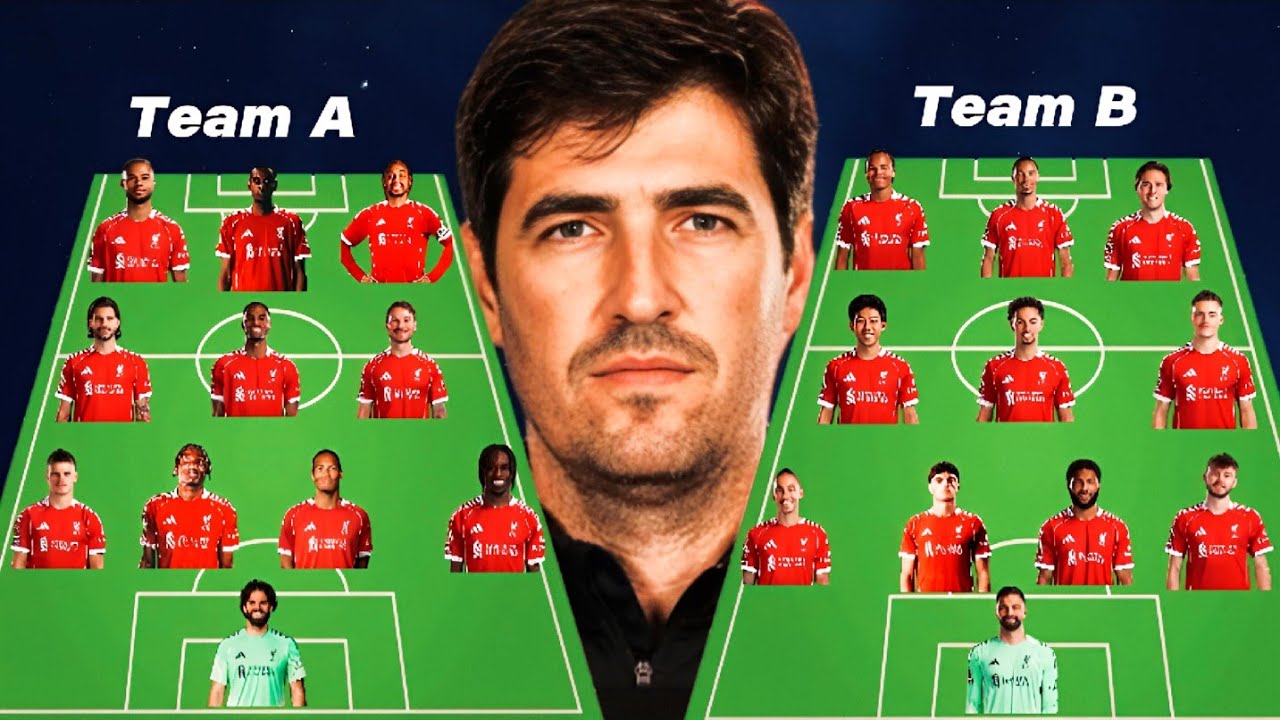 LIVERPOOL'S Strongest New Predicted LINE-UP 🔥 Team A vs Team B  Under ANDONI IRAOLA (2026/27)