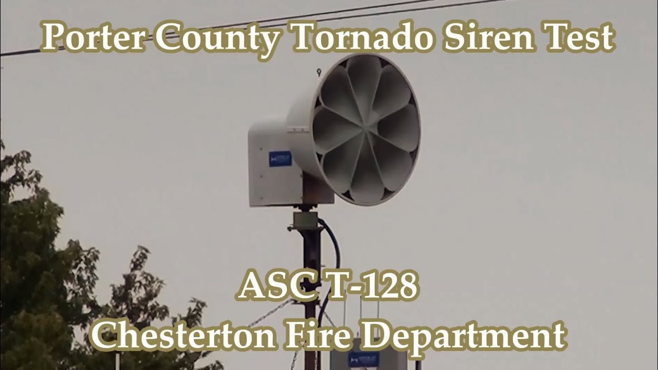 Chesterton, IN ASC T-128 Siren Test 10-6-15