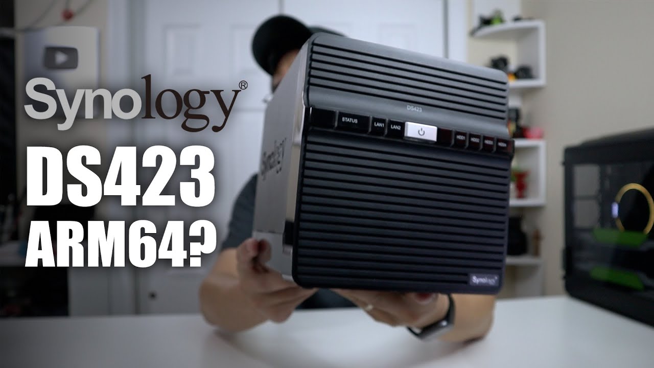 Synology DS423 4 Bay NAS with ARM64 RTD1619B First Impressions