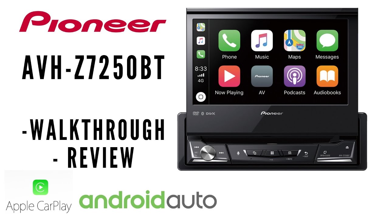Pioneer AVH-Z7250BT Walkthrough + Review
