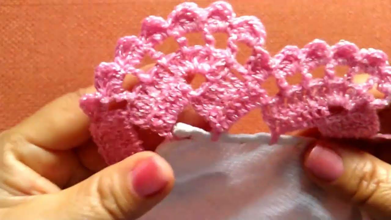 Realiza esta puntilla num 618, es de una sola vuelta para servilletas.#crochet #tejidos #arte
