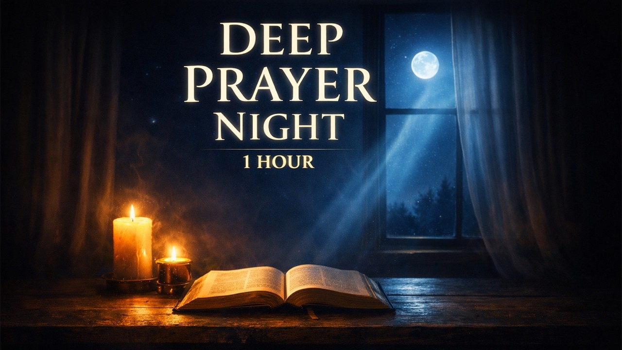 Peaceful Worship Sounds for Deep Soaking Prayer Night | Instrumental Prayer Music