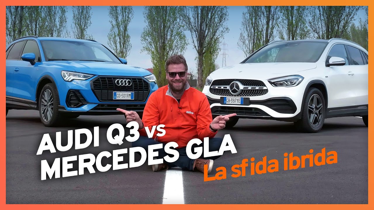 Audi Q3 vs Mercedes GLA 🚙 Confronto tra SUV ibride TOP 🔋