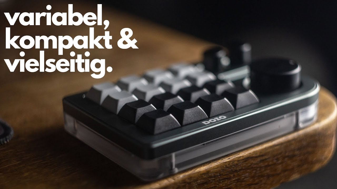 Hotswap Macropad mit vielen M&ouml;glichkeiten! | Doio KB-16