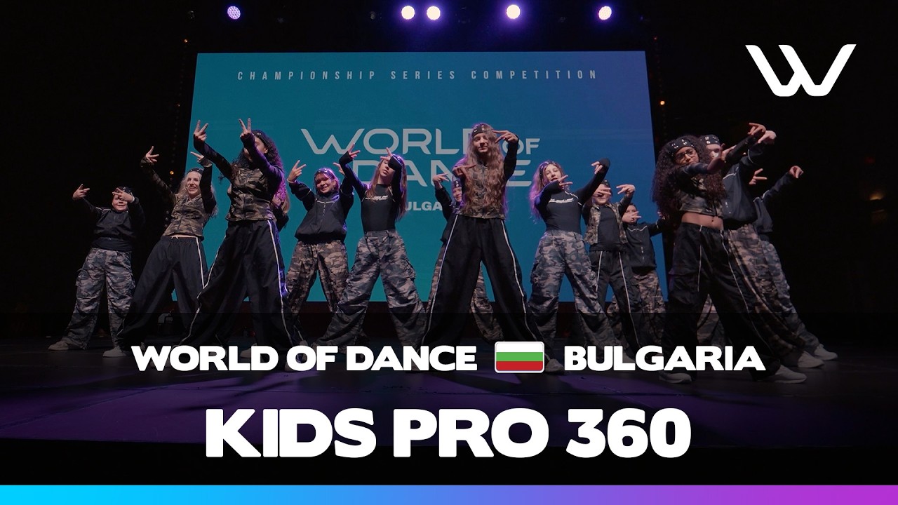 Kids Pro 360 | Studio Team Division | FrontRow | World Of Dance Bulgaria 2025 | #WODBG25