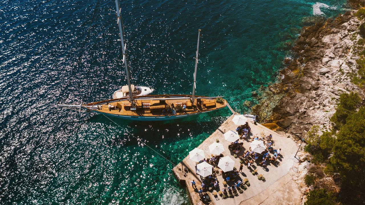 Sailboat Wedding, Island Obonjan, Croatia