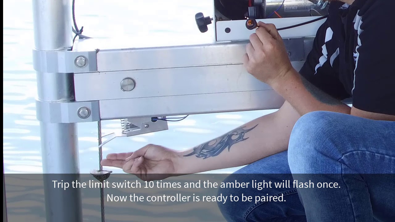 ShoreStation Remote Pairing Hydraulic