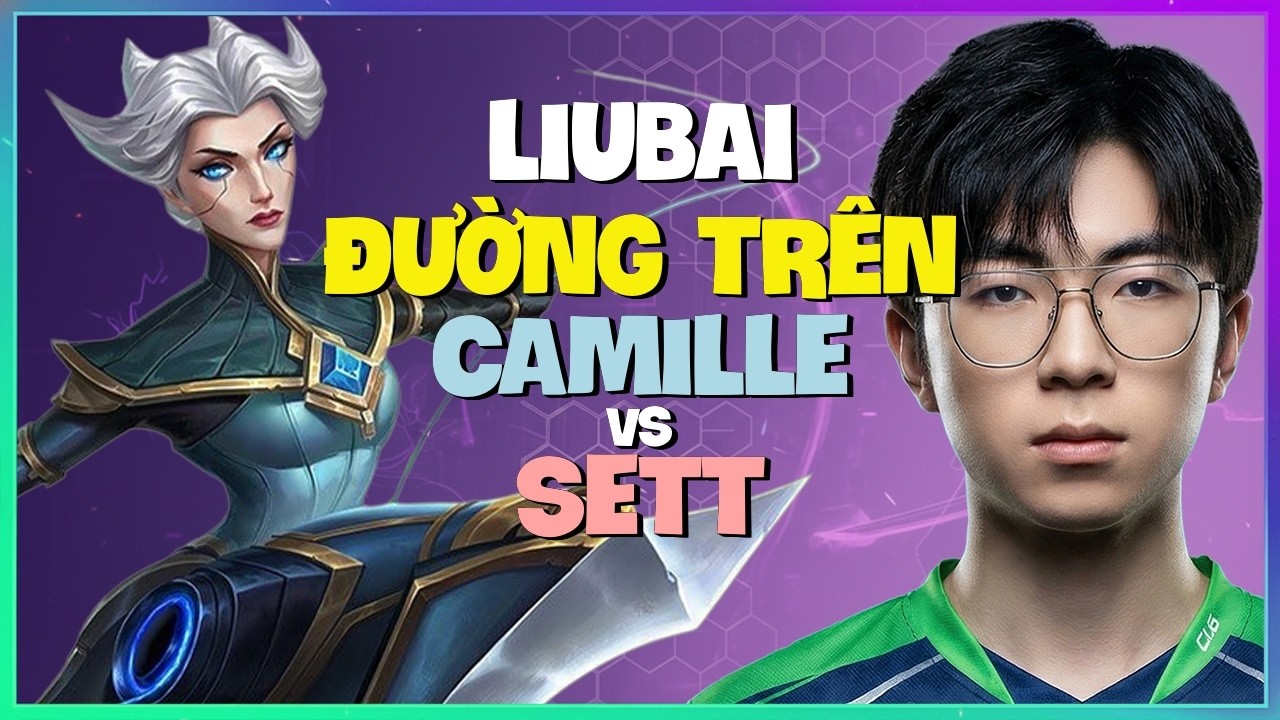 Rank 1 Camille : HỦY DIỆT Sett Bằng COMBO SẠCH - Vietsub