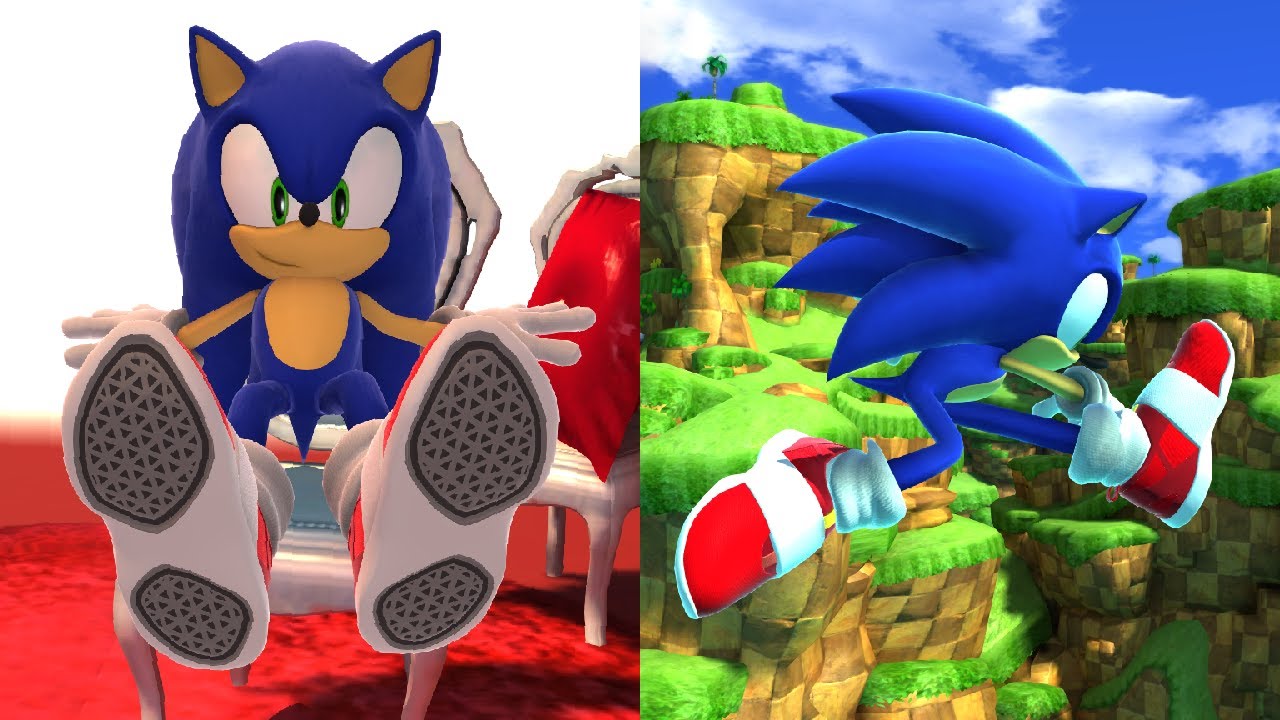 Обувь Puma Sonic в Sonic Generations (Соник в кино)