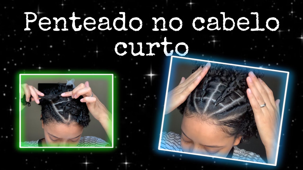 PENTEADO  CABELO  CACHEADO CURTO ❤️