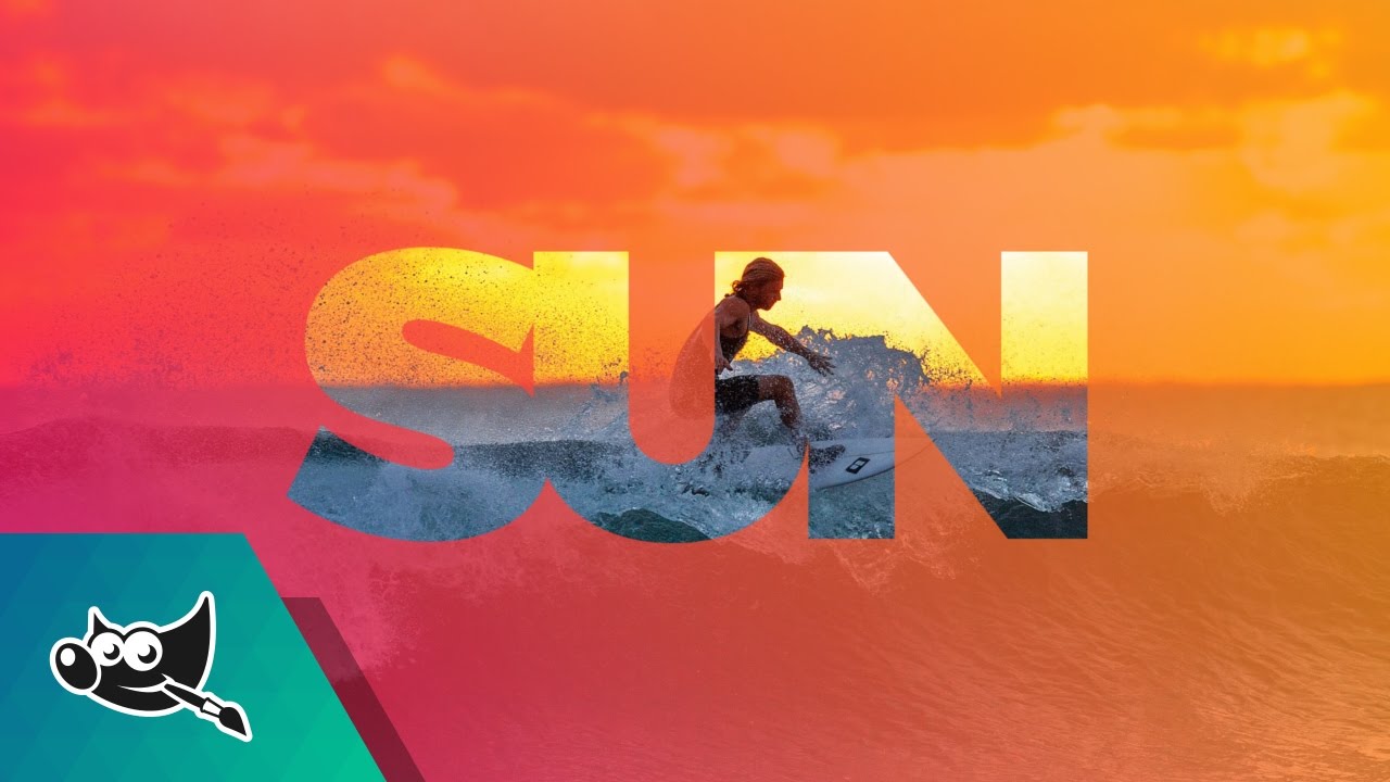 GIMP Tutorial: Photographic Text