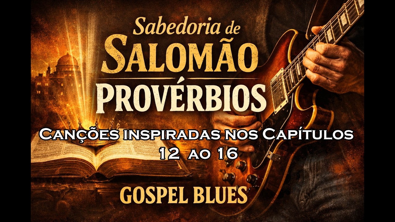 Provérbio em Blues do Capítulo 12 ao 16 | Inspirado na Sabedoria de Salomão