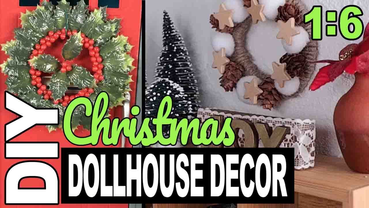 Dollhouse Christmas Decorations DIY