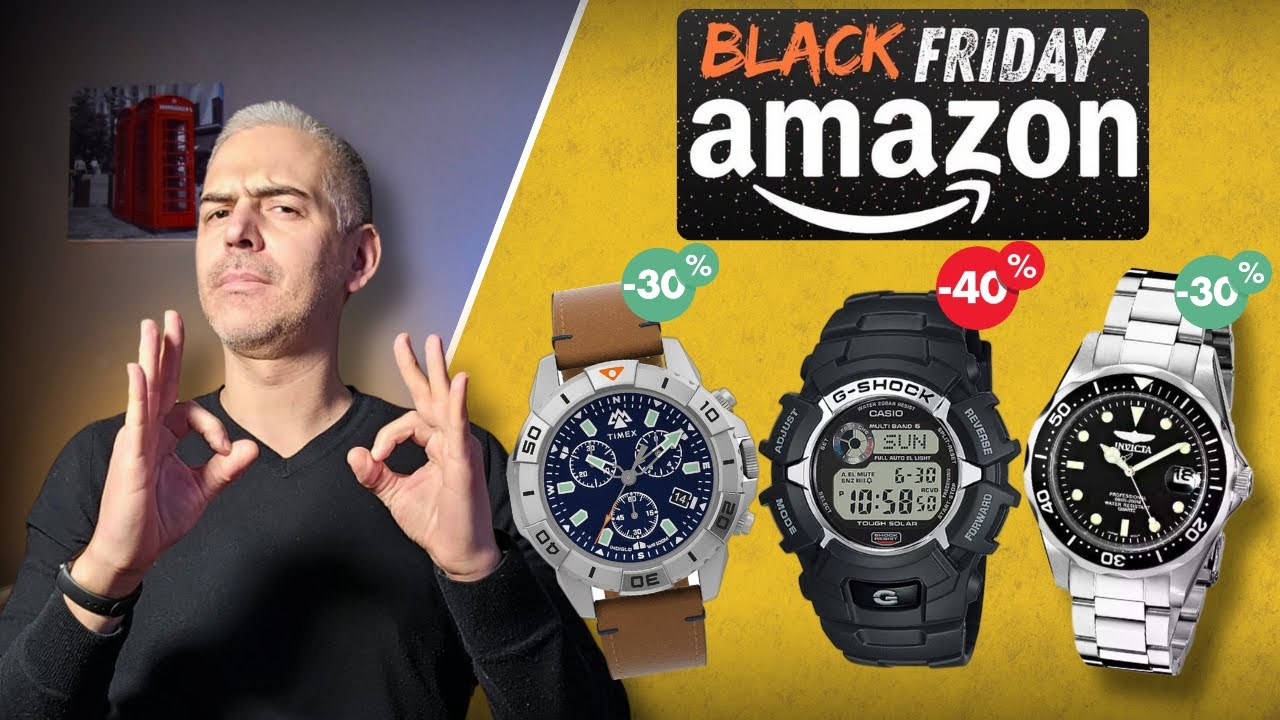 5 ВПЕЧАТЛЯЮЩИХ часов для &laquo;Черной пятницы&raquo; на Amazon!