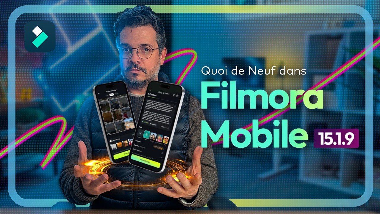 FILMORA MOBILE 15.1.9 : Créez des vidéos pro en 30 secondes ! ⚡📱