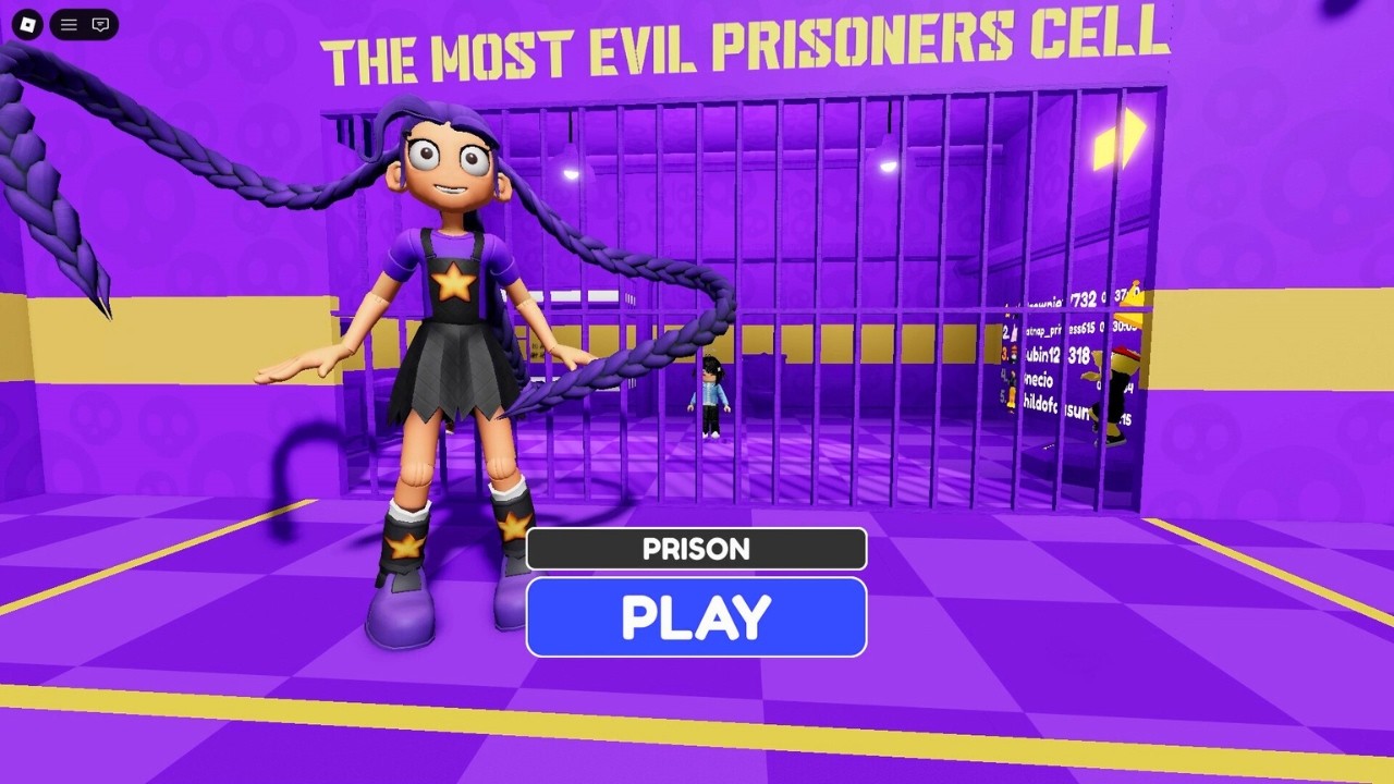 💜 LILY LOVEBRAIDS PRISON RUN! #roblox