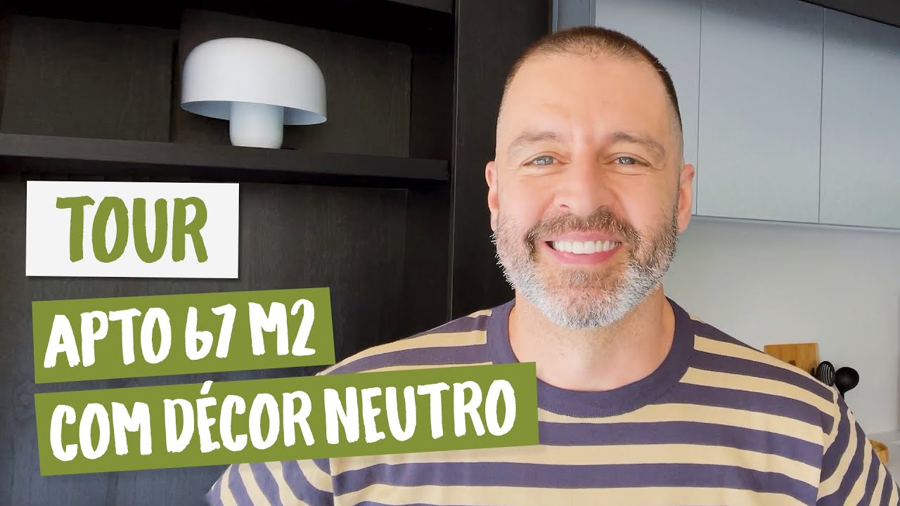 APARTAMENTO NEUTRO 67 M2 COM PITADAS DE COR