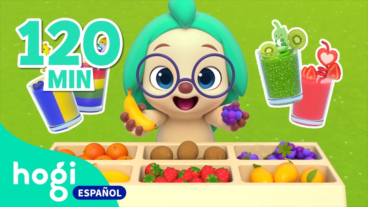 🎨 Licuadora de Colores | ¡Vamos a Hacer Jugos Arcoíris! | Colores para Niños | Hogi en español
