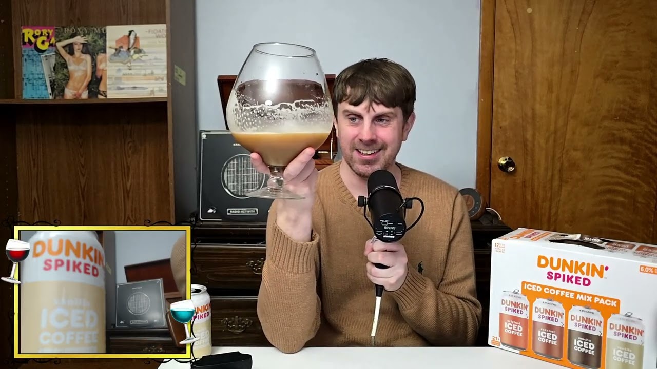 Обзор Fancy Sip — Dunkin' Spiked (ванильный)