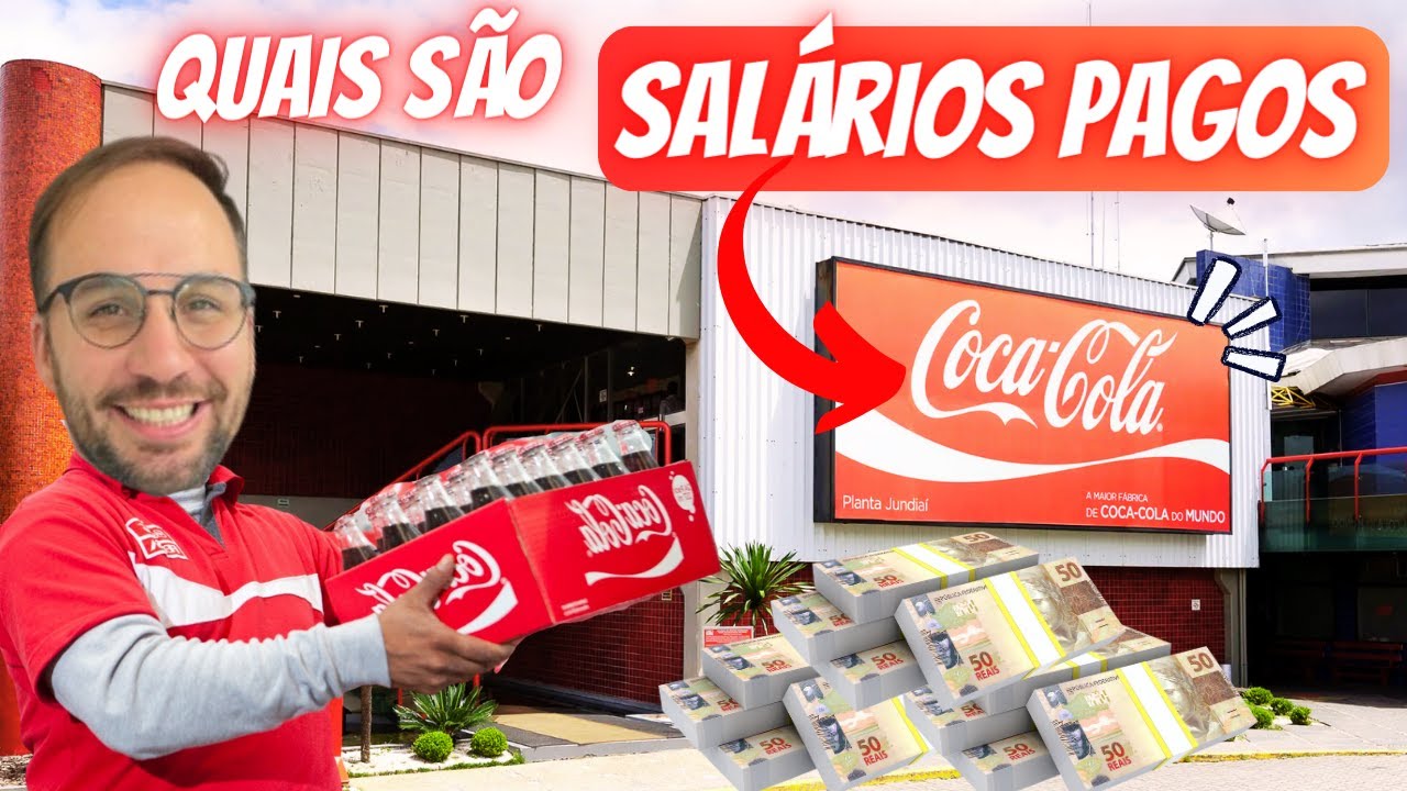 Quais são os SALÁRIOS pagos pela COCA-COLA?