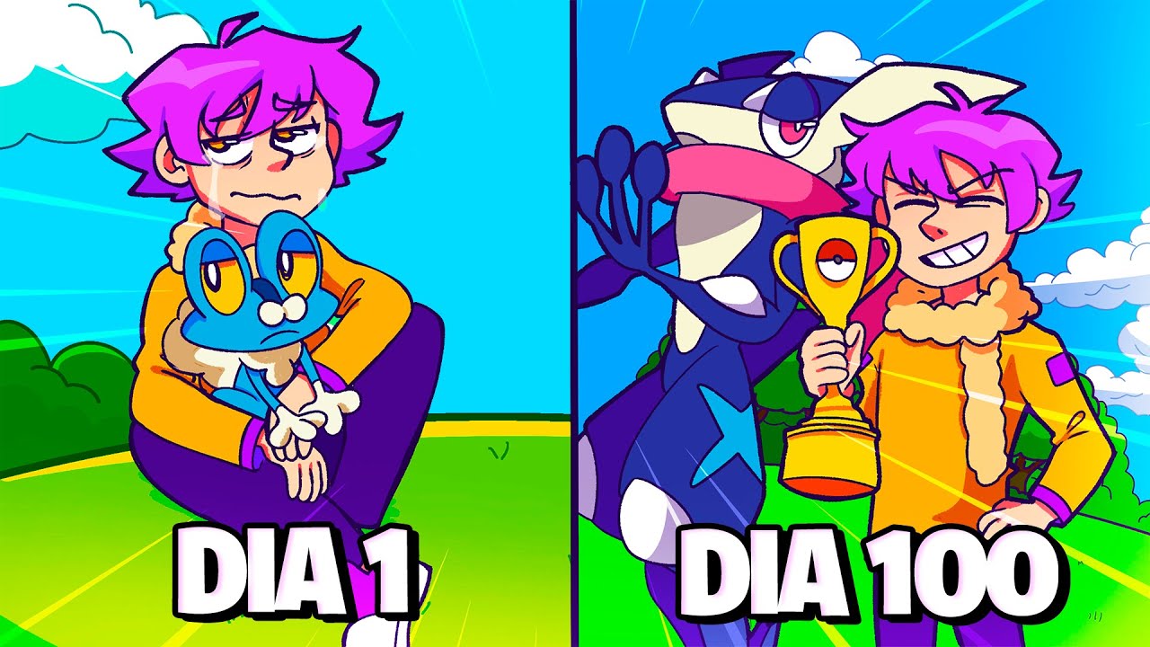 SOBREVIVI 100 DIAS NO PIXELMON BRASIL! - O FILME