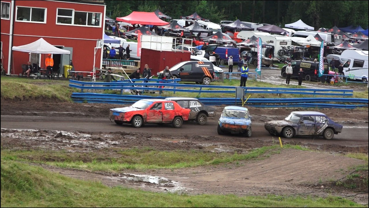 Folkracefestivalen  17/7 2024  Dag 2 kval 3 Folkrace Motala #raceforlife #folkrace #bilcross