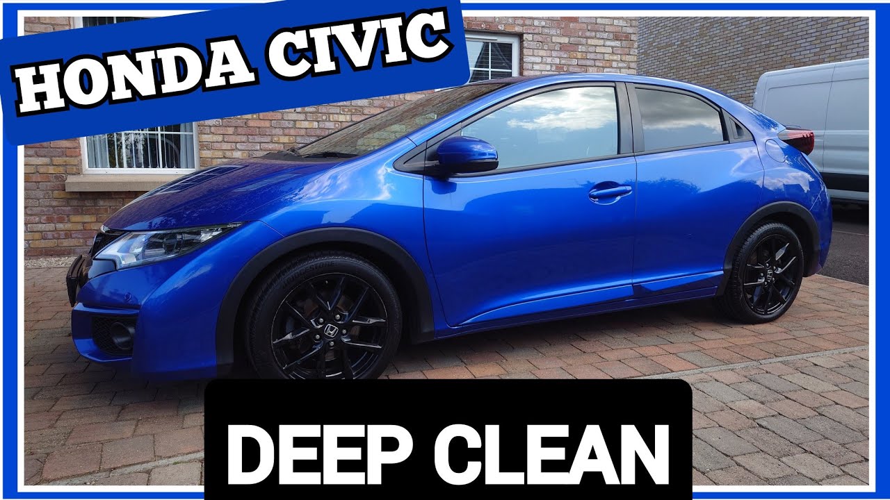 FILTHY Honda Civic Gets Satisfying Transformation | Car Wash #cardetailing #carwash #carcare