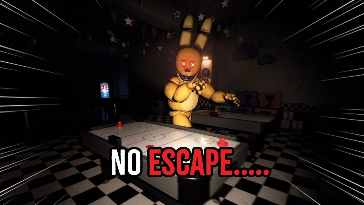 FNAF Free Roam But 10x Harder....