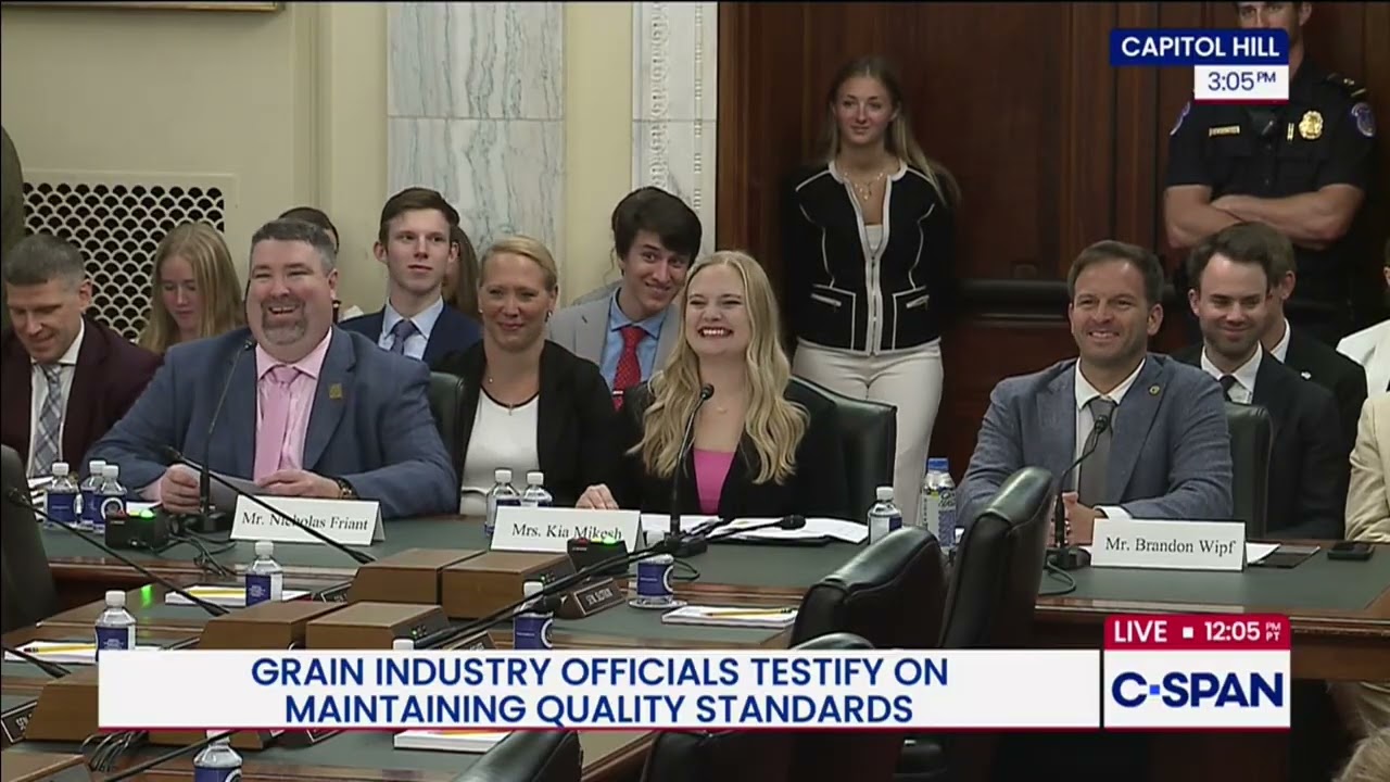 Boozman Opening Statement at Hearing Examining Industry Perspectives on Grain Standards Act