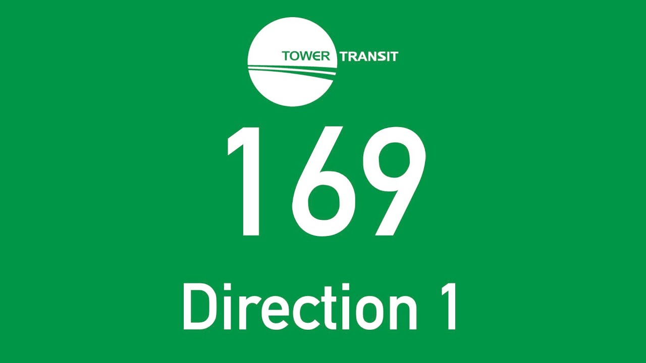 Tower Transit Trunk Bus Route 169 Direction 1 Hyperlapse